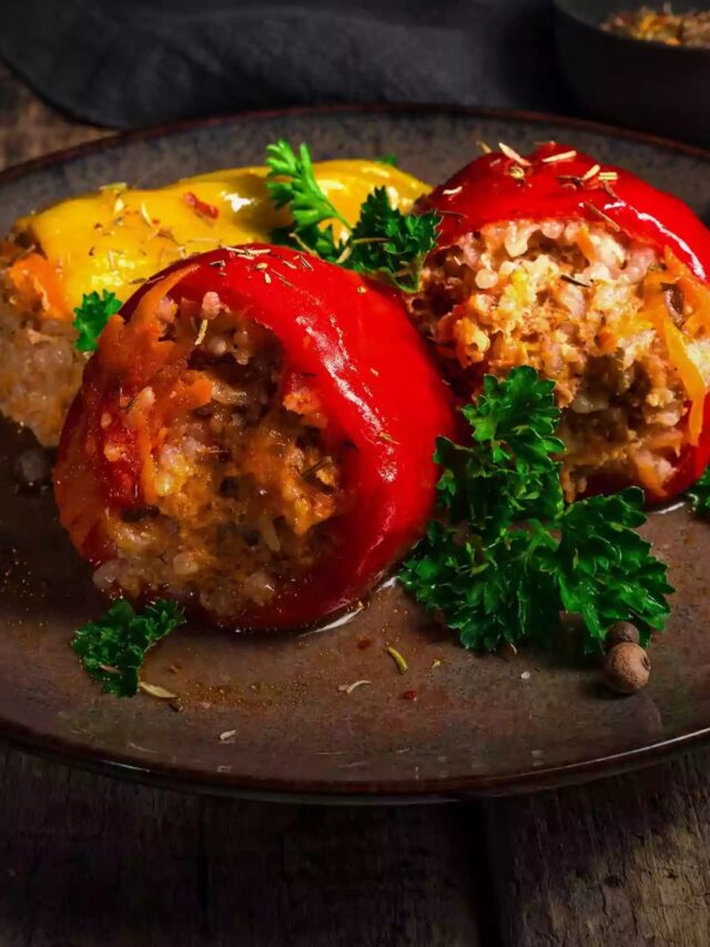A kiss of comfort with stuffed tomato!
